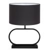 Moderne tafellamp met kap Jamiro zwart-8317ZW