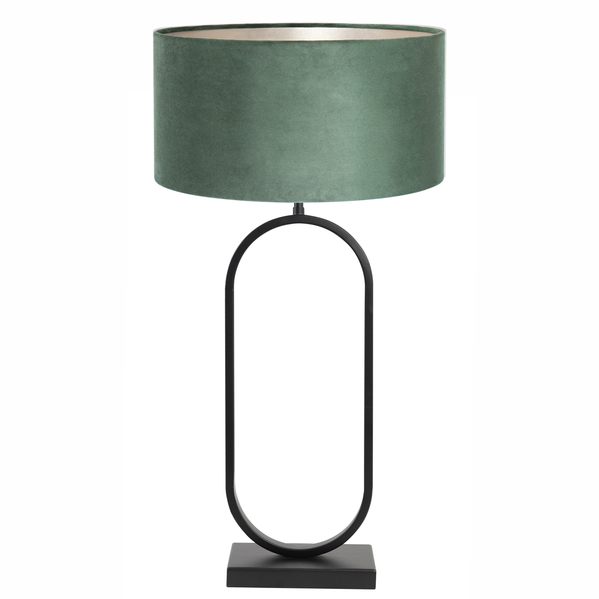 Gastheer van Doe het niet Gecomprimeerd Moderne tafellamp met kap Jamiri groen | Industriele lampen online