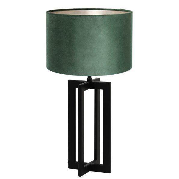Metalen Botanische tafellamp Mace groen-8457ZW
