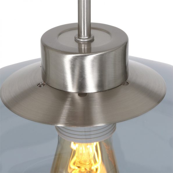 Industriële hanglamp Sparkled light transparant ø 32 cm - Afbeelding 3