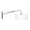 Muur wandlamp met lange arm Gramineus wit-9321ZW