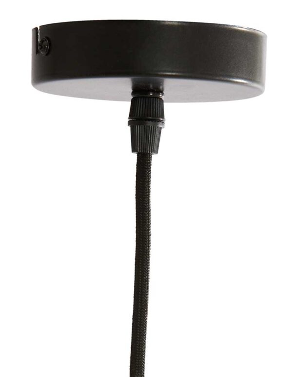 Industriële hanglamp Malva bruin ø 50 cm - Afbeelding 9