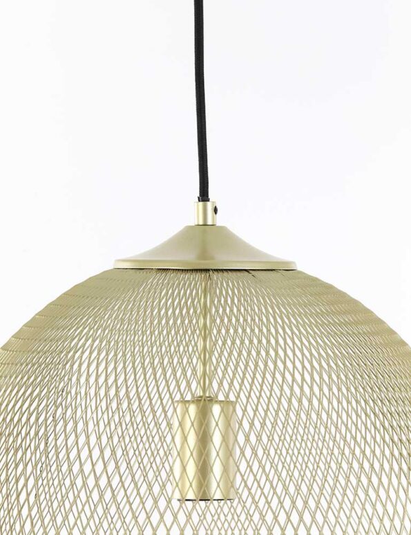 Industriële hanglamp Moroc goud ø 40 cm - Afbeelding 4