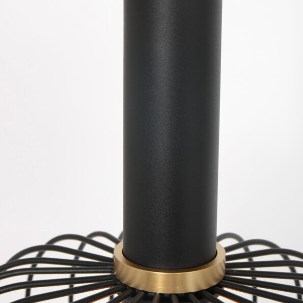 Industriële hanglamp Aureole zwart ø 25 cm - Afbeelding 5