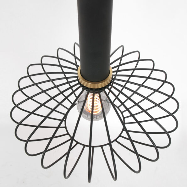 Industriële hanglamp Aureole zwart ø 28 cm - Afbeelding 12