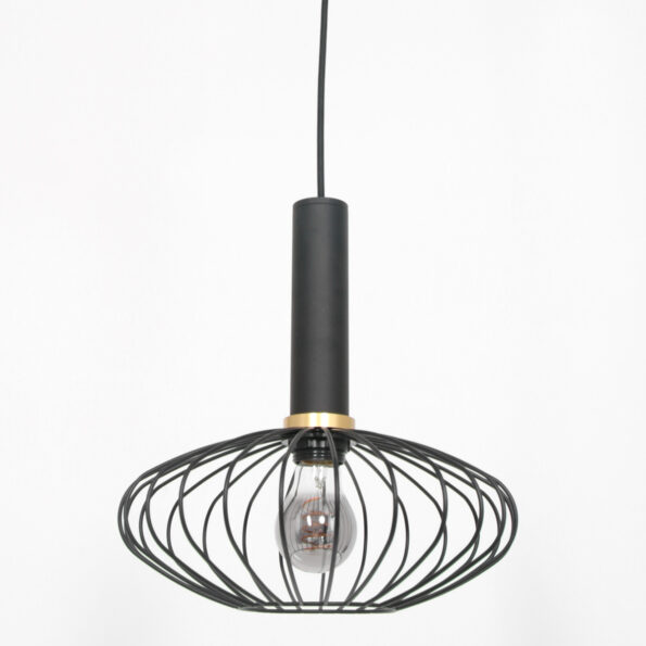 Industriële hanglamp Aureole zwart ø 28 cm - Afbeelding 14