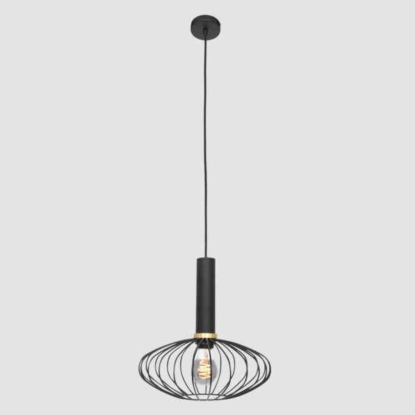 Industriële hanglamp Aureole zwart ø 28 cm - Afbeelding 18