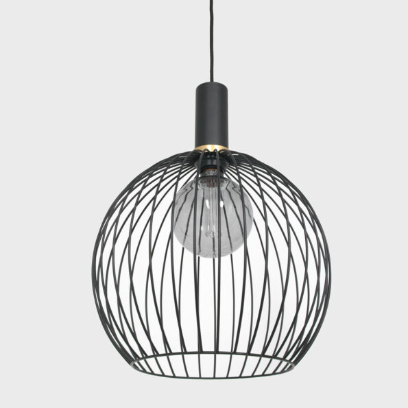 Industriële hanglamp Aureole zwart ø 34 cm - Afbeelding 10