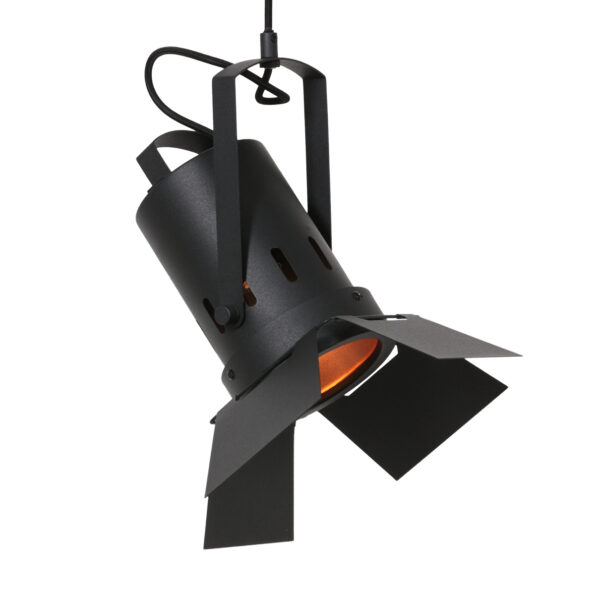 Industriële hanglamp Carree zwart - Afbeelding 12