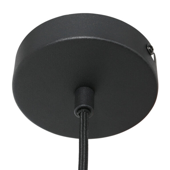 Industriële hanglamp Carree zwart - Afbeelding 5