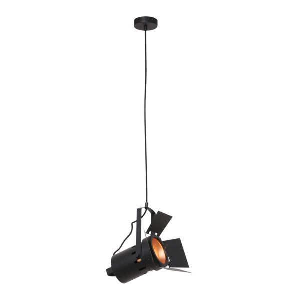 Industriële hanglamp Carree zwart - Afbeelding 9