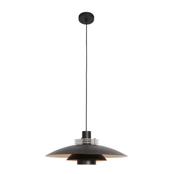 Industriële hanglamp Flinter zwart ø 47 cm - Afbeelding 2
