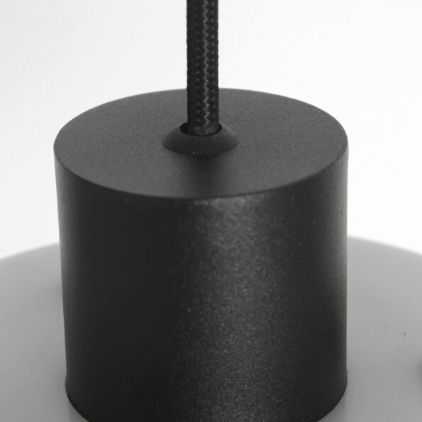 Industriële hanglamp Flinter zwart ø 47 cm - Afbeelding 6