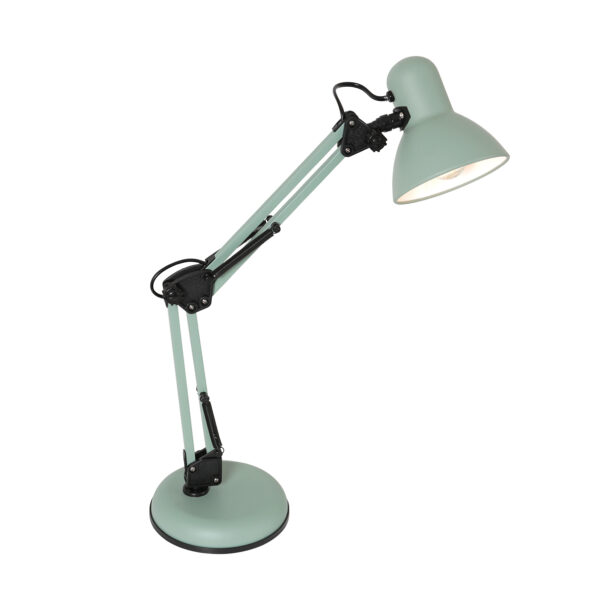 Industriële tafellamp Study groen ø 15 cm - Afbeelding 2