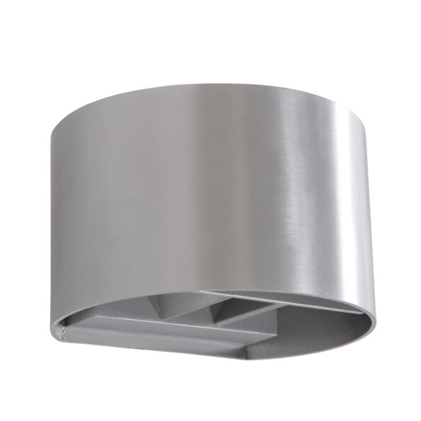 Industriële wandlamp Muro staal - Afbeelding 2
