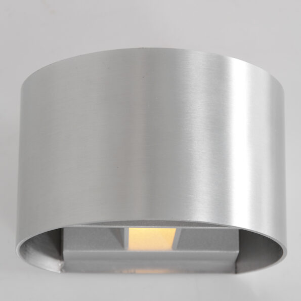 Industriële wandlamp Muro staal - Afbeelding 9