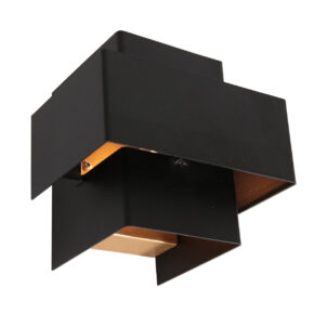 industriële-wandlamp-muro-zwart-3367zw