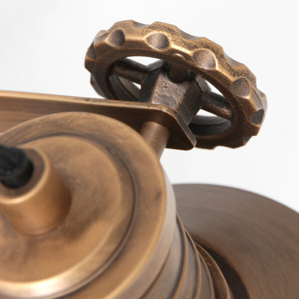 Industriële wandlamp Sprocket brons - Afbeelding 14