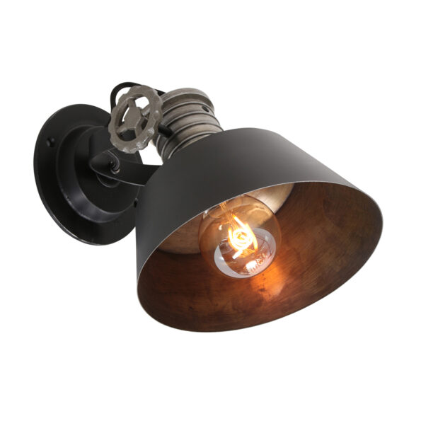 industriële-wandlamp-sprocket-zwart-3357zw