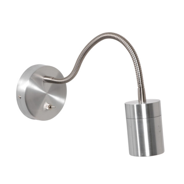 Industriële wandlamp Upround staal - Afbeelding 9