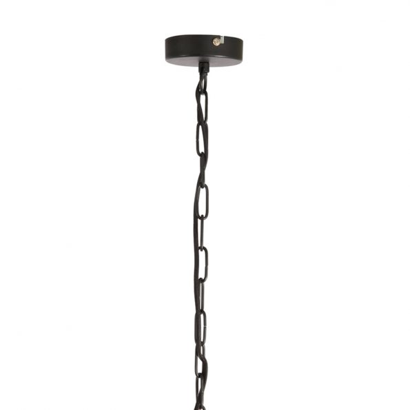 Industriële hanglamp Adeta zwart - Afbeelding 7