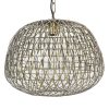 Industriële hanglamp Alwina brons