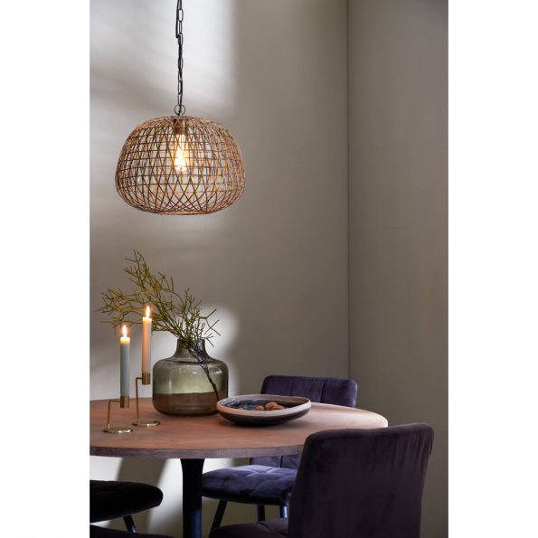Industriële hanglamp Alwina brons - Afbeelding 5