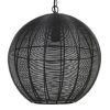 Industriële hanglamp Amarah zwart