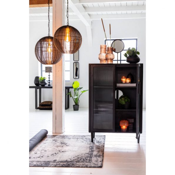 Industriële hanglamp Amarah zwart - Afbeelding 5