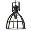 Industriële hanglamp Amy zwart