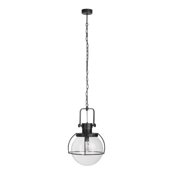 Industriële hanglamp Beau zwart