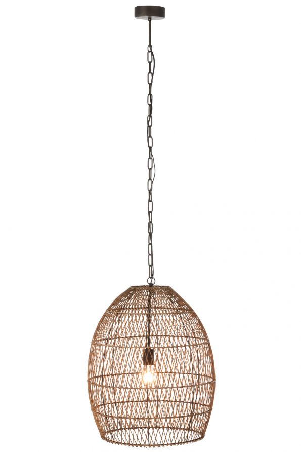 Industriële hanglamp Brady naturel - Afbeelding 3