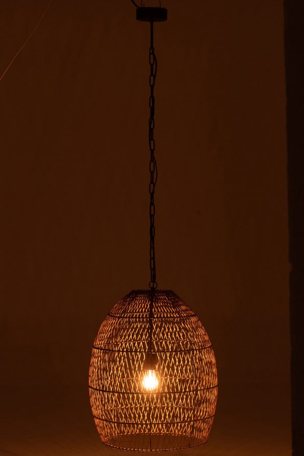 Industriële hanglamp Brady naturel - Afbeelding 4