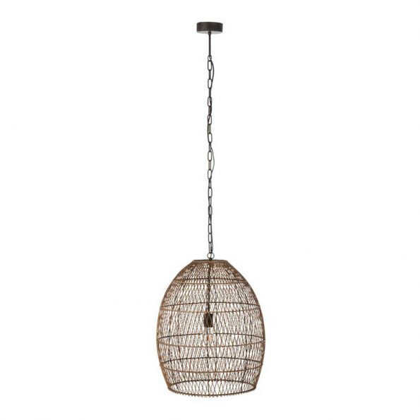 Industriële hanglamp Brady naturel