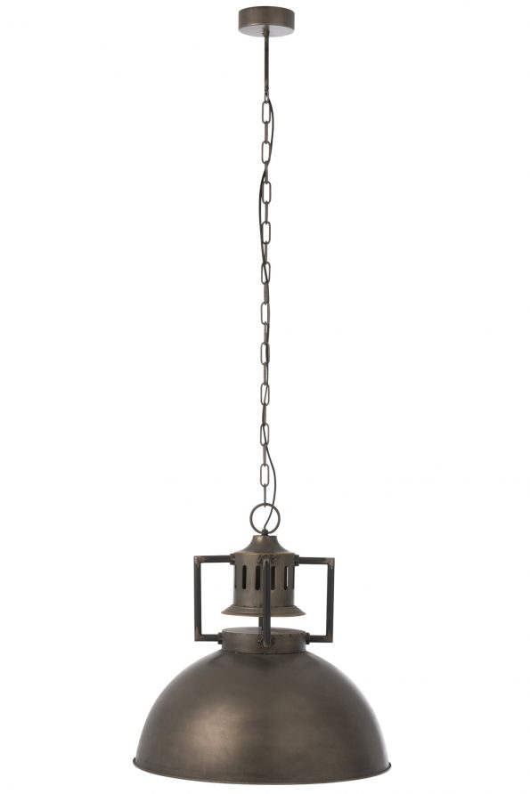 Industriële hanglamp Bucky zwart