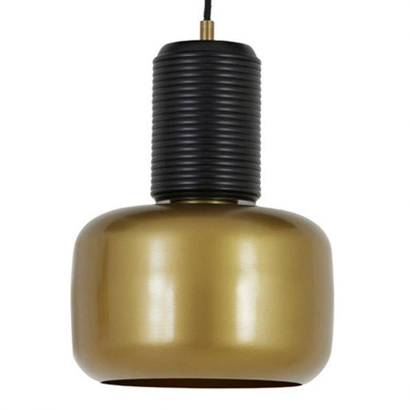Industriële hanglamp Chania zwart