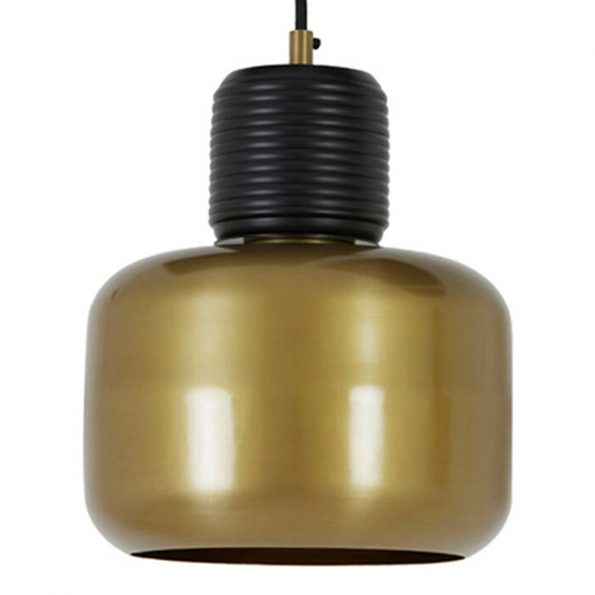 Industriële hanglamp Chania zwart