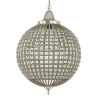 Industriële hanglamp Cheyenne nikkel