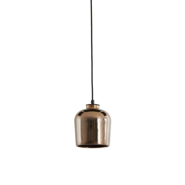 Industriële hanglamp Dena koper - Afbeelding 2