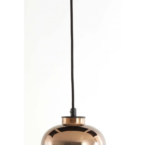 Industriële hanglamp Dena koper - Afbeelding 4