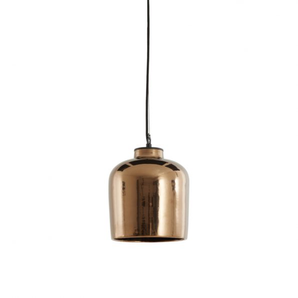 Industriële hanglamp Dena koper - Afbeelding 2