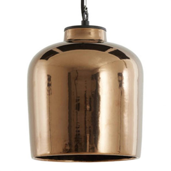 Industriële hanglamp Dena brons