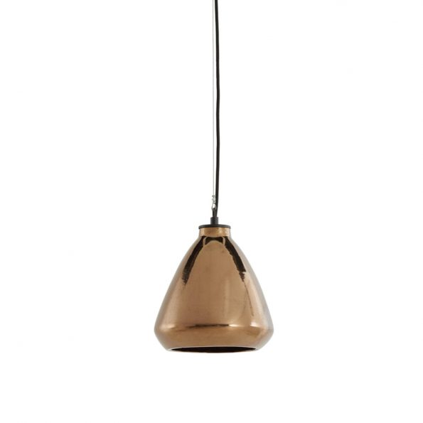 Industriële hanglamp Desi koper - Afbeelding 2
