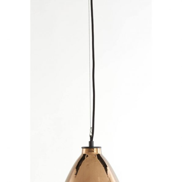 Industriële hanglamp Desi koper - Afbeelding 4