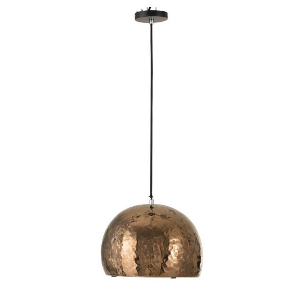 Industriële hanglamp Earthenware brons - Afbeelding 2