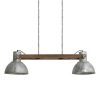 Industriële hanglamp Elay bruin