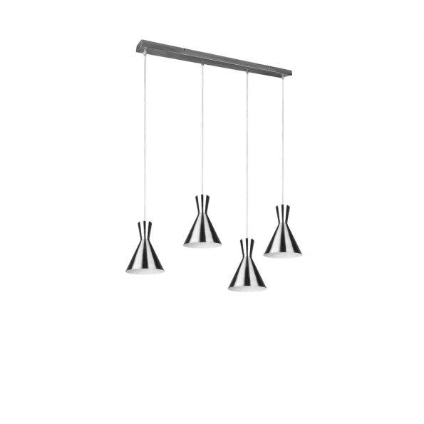 Industriële hanglamp Enzo nikkel - Afbeelding 7