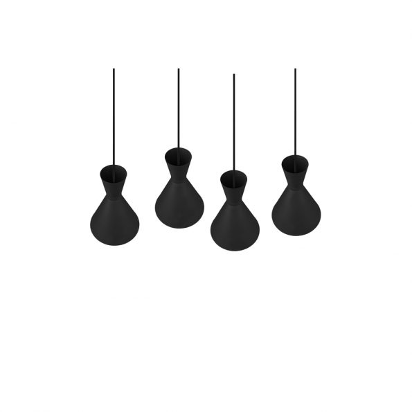 Industriële hanglamp Enzo zwart - Afbeelding 4