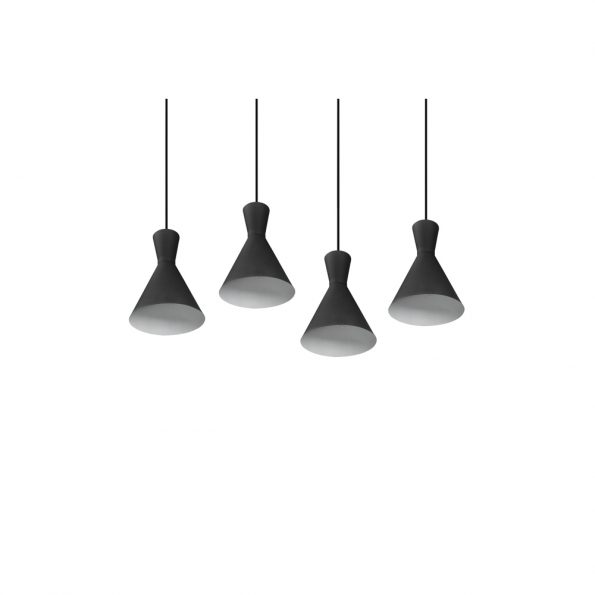 Industriële hanglamp Enzo zwart - Afbeelding 5