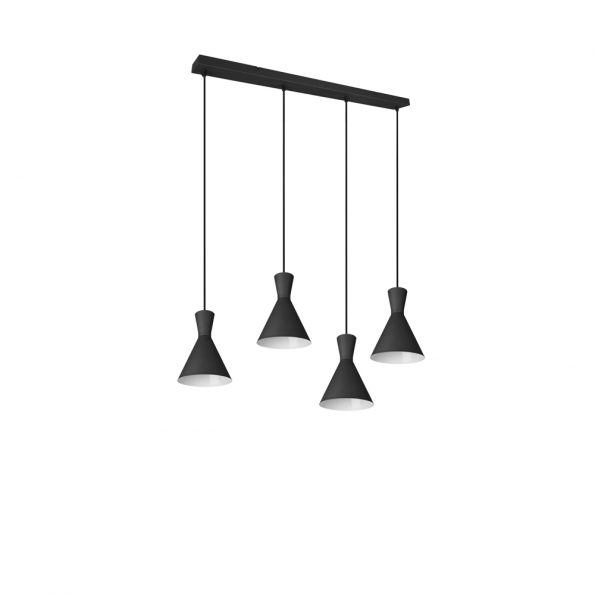 Industriële hanglamp Enzo zwart - Afbeelding 7